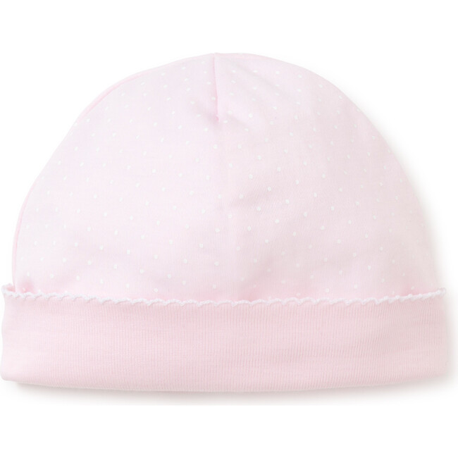 New Dots Hat, Pink/White - Hats - 1