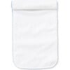 New Dots Burp Cloth, White/Blue - Bibs - 2