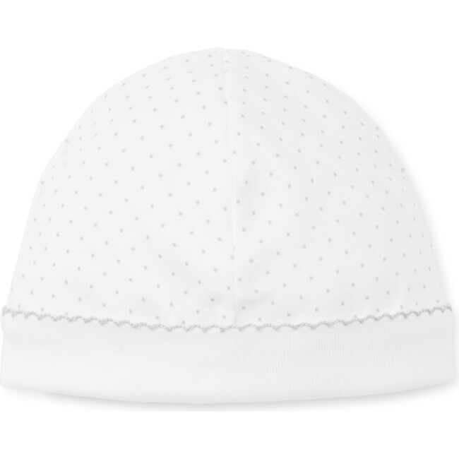 New Dots Hat, White/Grey