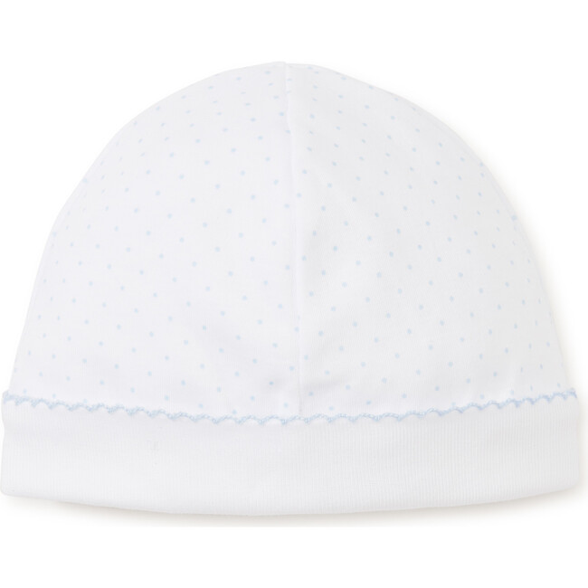 New Dots Hat, White/Blue