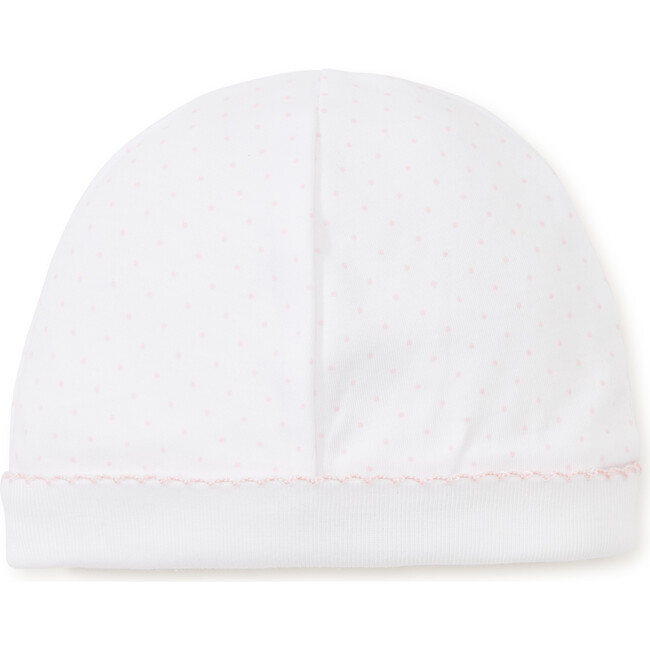New Dots Hat, White/Pink