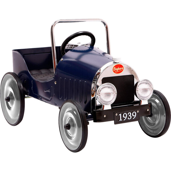 Classic Pedal Car, Blue - Baghera Ride-Ons & Rockers | Maisonette