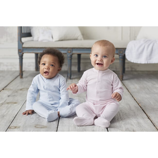 New Dots Footie, Pink/White - Onesies - 2