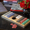 Shagreen Poker Set, Chocolate - Games - 2 - thumbnail