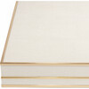Shagreen Checkers Set, Cream - Games - 5