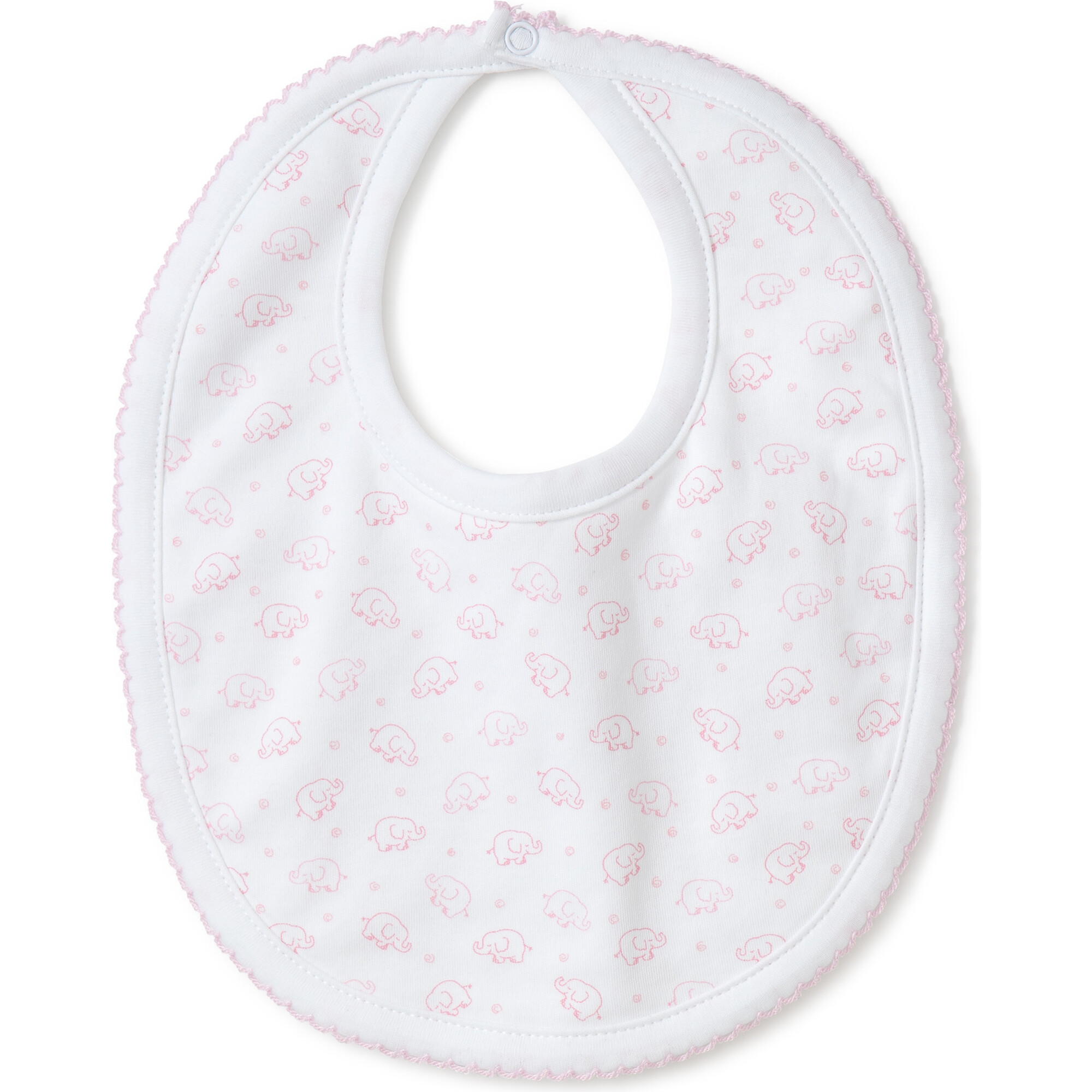 Ele-fun Bib, Pink - Bibs - 1