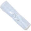 Simple Stripe Burp Cloth, Blue - Bibs - 1 - thumbnail