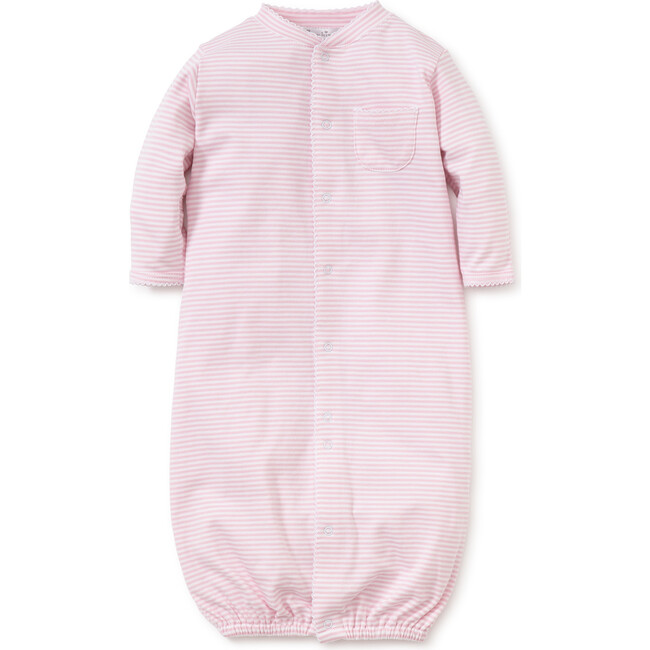 Simple Stripe Converter Gown, Pink
