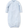 Simple Stripe Converter Gown, Blue - Onesies - 1 - thumbnail