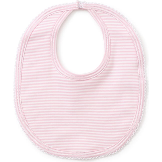 Simple Stripe Bib, Pink