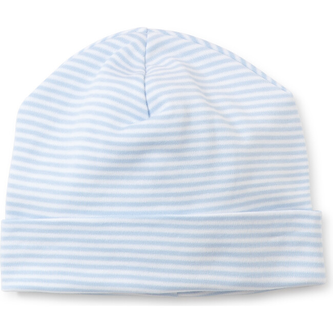 Simple Stripe Hat, Blue - Hats - 1