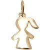 14k Gold Little Girl Charm - Charms - 1 - thumbnail