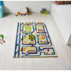 Traffic 3-D Activity Mat, Blue Medium - Transportation - 2