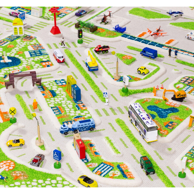 Mini City 3-D Activity Mat, Large - Transportation - 4