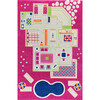 Play House 3-D Activity Mat, Pink Large - Transportation - 1 - thumbnail