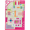 Play House 3-D Activity Mat, Pink Medium - Transportation - 1 - thumbnail