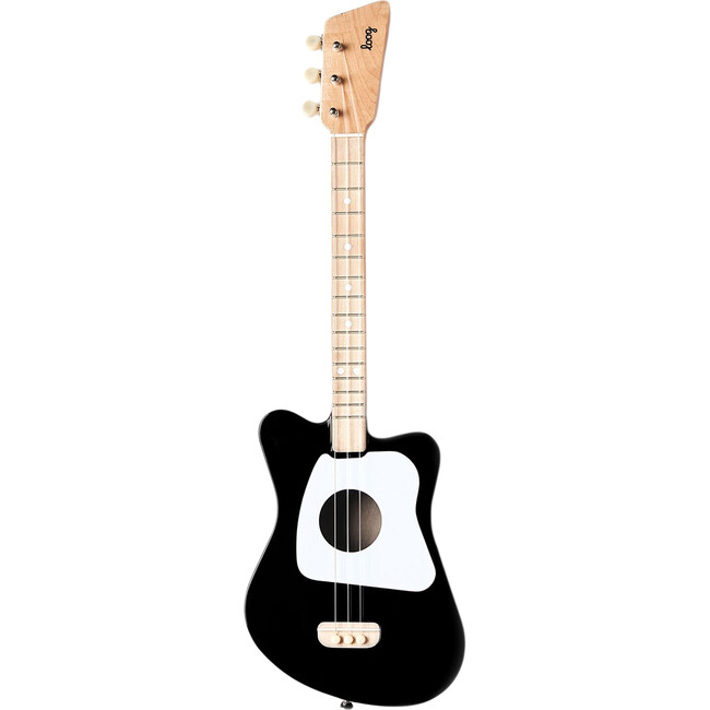 Mini 3-String Guitar, Black - Musical - 1