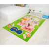 Play House 3-D Activity Mat, Green Large - Transportation - 3