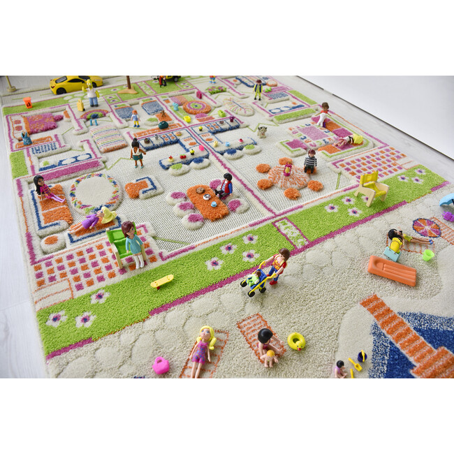 Beach House 3-D Activity Mat, Medium - Transportation - 3