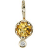 Gemstone Amulet, Citrine - Necklaces - 1 - thumbnail