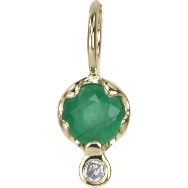 Gemstone Amulet, Emerald - Necklaces - 1