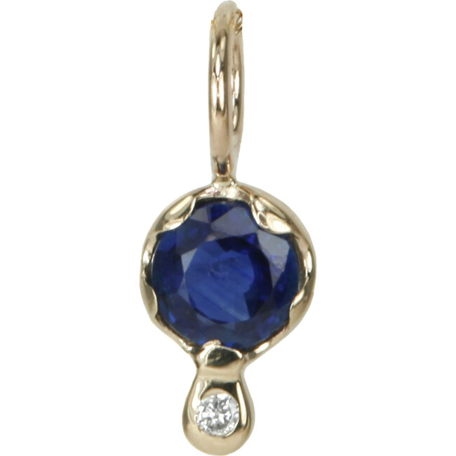 Gemstone Amulet, Sapphire - Necklaces - 1