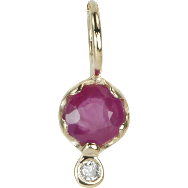 Gemstone Amulet, Ruby - Necklaces - 1