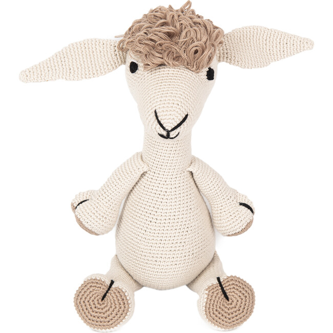 Llama Organic Knit Stuffed Animal