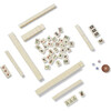 Shagreen Mahjong Set, Cream - Board Games - 3