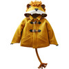 Luxe Lion Coat, Golden Yellow - Wool Coats - 1 - thumbnail