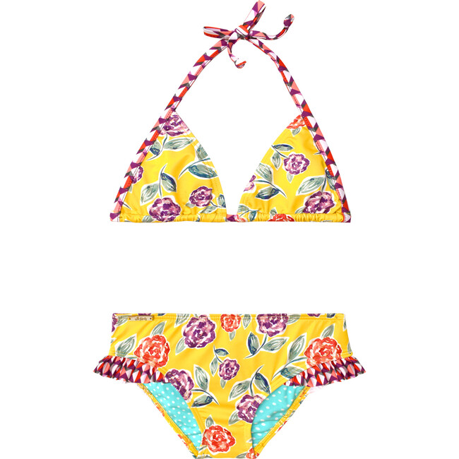 Yellow Garden Girls Two Piece - One Pieces - 1