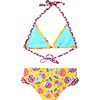 Yellow Garden Girls Two Piece - One Pieces - 2