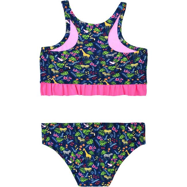 Zoo Girls Bikini, Blue - Two Pieces - 3