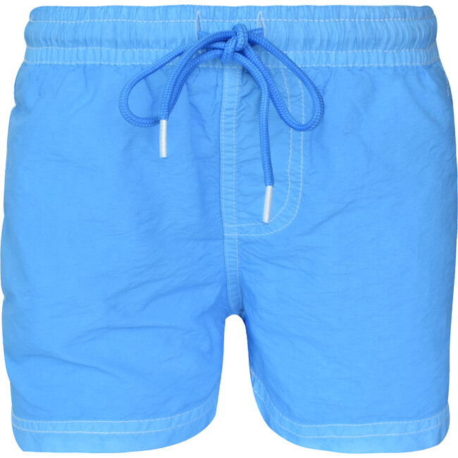 Solid Blue, Boys - Swim Trunks - 1