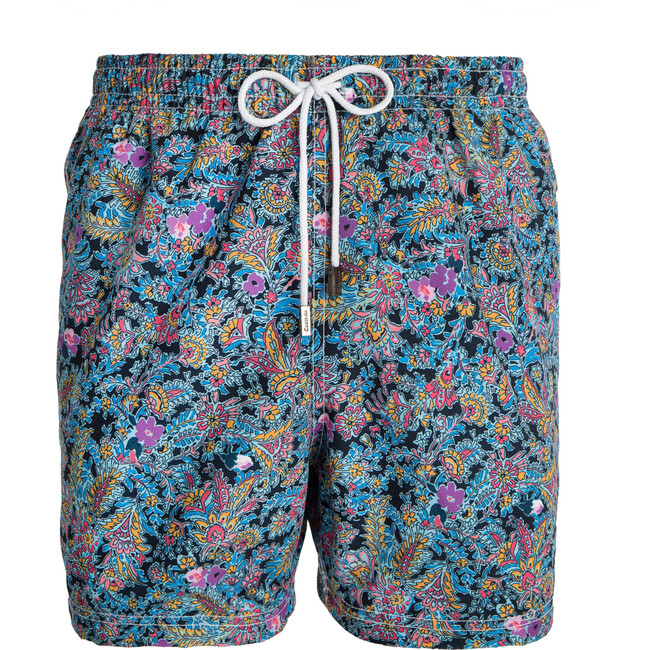 Nocturnal Print, Men - Swim Trunks - 1