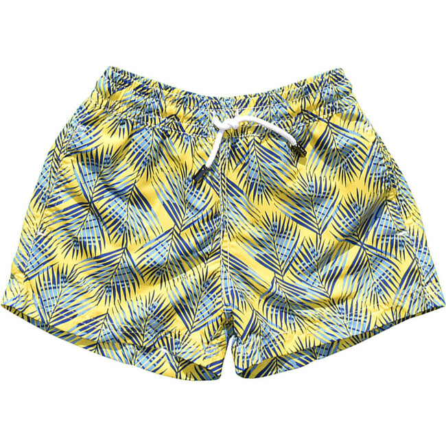 *Exclusive*Boy's Swim Trunks, Palma Print - Swim Trunks - 1