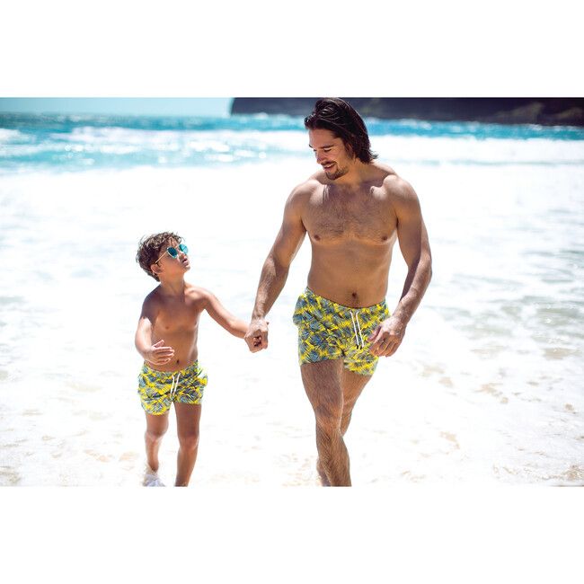 *Exclusive*Boy's Swim Trunks, Palma Print - Swim Trunks - 4