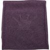 Merino Wool Little Crown Blanket, Purple - Blankets - 2