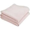 Cashmere Little Crown Blanket, Pink - Blankets - 1 - thumbnail