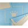 Cashmere Little Crown Blanket, Blue - Blankets - 3