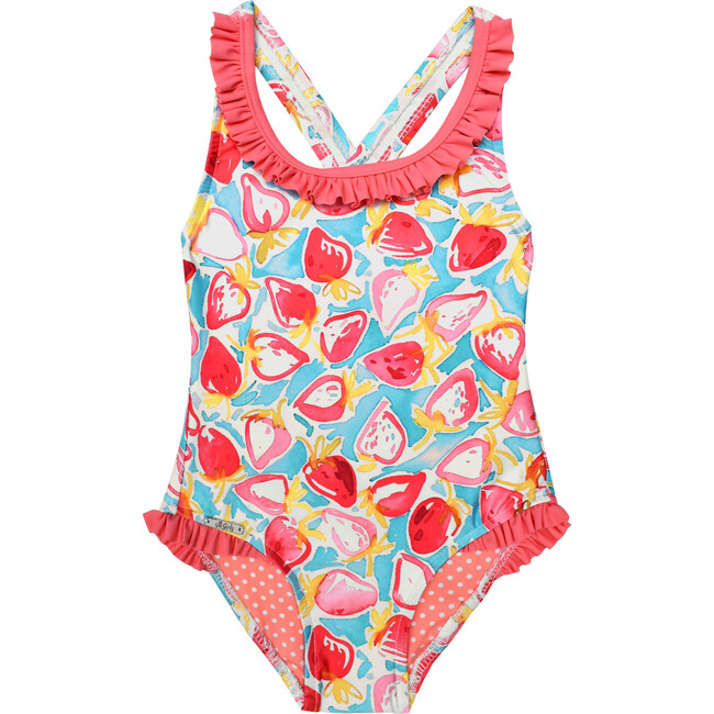 Light Daiquiri Print, Girls - One Pieces - 1