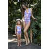 Mini Lili One Piece, Pink and Blue - One Pieces - 2 - thumbnail