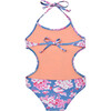 Mini Lili One Piece, Pink and Blue - One Pieces - 4 - thumbnail