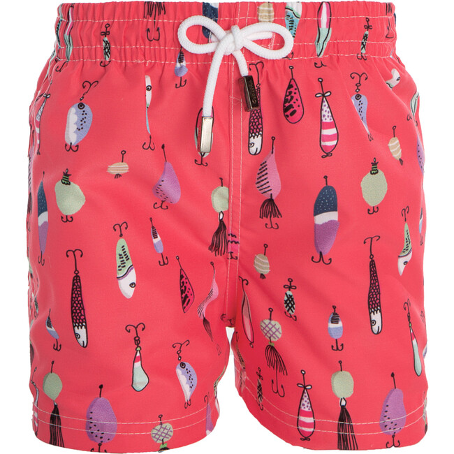 Hooks Print, Boys - Swim Trunks - 1