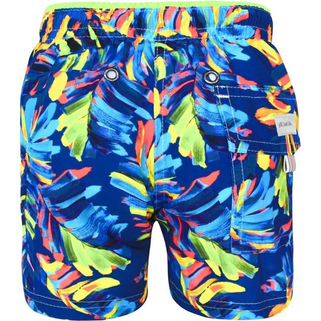 Amazonic Boys Swim Trunks, Blue - Swim Trunks - 3