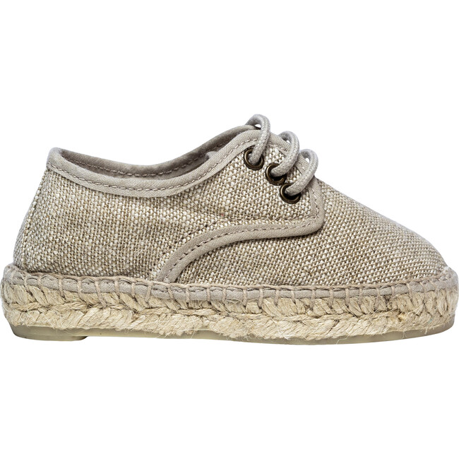 Lace-up Espadrille, Natural
