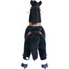 Black Horse with White Hoof, Medium - Ride-On - 4