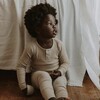 The Ribbed Pajama, Sand - Pajamas - 2