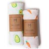 Organic Muslin Swaddle Gift Set, First Foods - Swaddles - 2