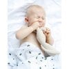 Organic Muslin Swaddle Gift Set, Busy Bees - Swaddles - 4